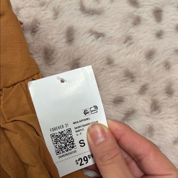 Forever 21 Layered Brown Mini Skirt - Picture 2 of 6